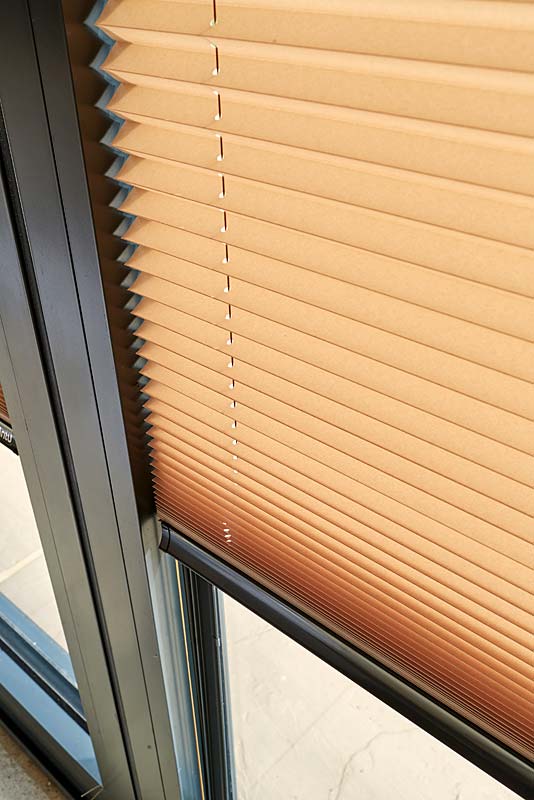 intu pleated blinds fitted in telford