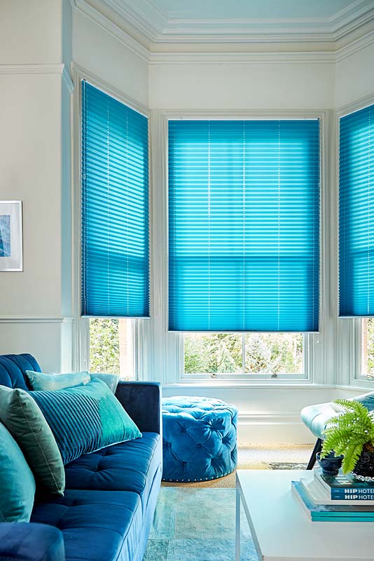 pleated blinds fitted in telford