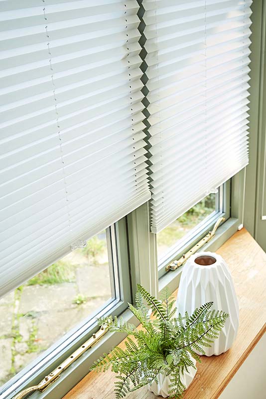 pleated blinds fitted in telford